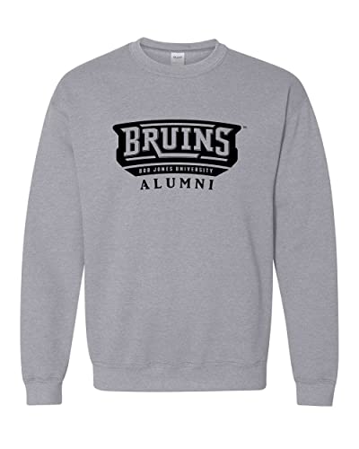 Bob Jones University Alumni Crewneck Sweatshirt - Sport Grey