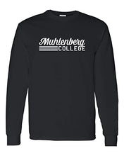 Load image into Gallery viewer, Muhlenberg College Long Sleeve T-Shirt - Black
