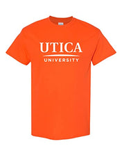 Load image into Gallery viewer, Utica University Text T-Shirt - Orange
