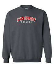 Load image into Gallery viewer, Lake Forest College Crewneck Sweatshirt - Charcoal
