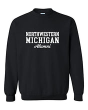 Load image into Gallery viewer, Northwestern Michigan Alumni Crewneck Sweatshirt - Black
