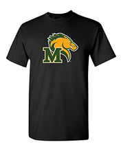 Load image into Gallery viewer, Marywood University Mascot T-Shirt - Black
