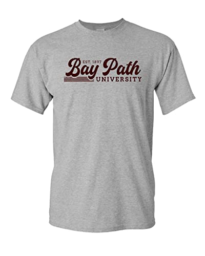 Vintage Bay Path University T-Shirt - Sport Grey