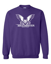 Load image into Gallery viewer, Westminster Griffins 1 Color Crewneck Sweatshirt - Purple
