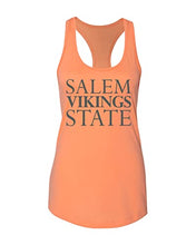 Load image into Gallery viewer, Vintage Salem State University Ladies Tank Top - Light Orange
