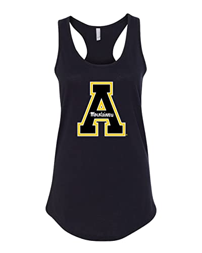 Appalachian State Mountaineers Ladies Tank Top - Black