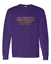 Load image into Gallery viewer, University of Montevallo Alumni Long Sleeve T-Shirt - Purple
