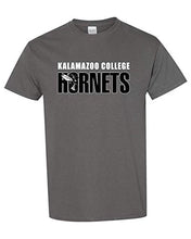 Load image into Gallery viewer, Kalamazoo College Hornets Two Color T-Shirt - Charcoal
