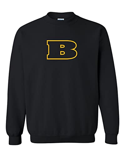 Beloit College B Crewneck Sweatshirt - Black