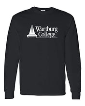 Load image into Gallery viewer, Wartburg College 1 Color Long Sleeve Shirt - Black
