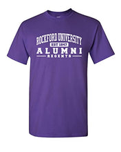Load image into Gallery viewer, Rockford University Alumni T-Shirt - Purple
