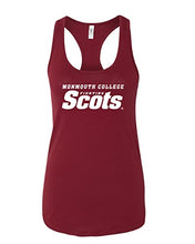 Load image into Gallery viewer, Monmouth College Fighting Scots Ladies Tank Top - Cardinal
