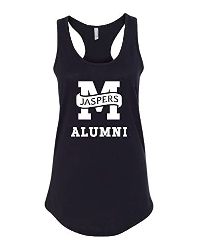 Manhattan College Alumni Ladies Tank Top - Black
