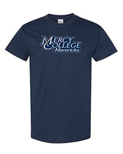 Load image into Gallery viewer, Mercy College Text T-Shirt - Navy
