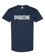 Load image into Gallery viewer, Vintage Duquesne Dukes T-Shirt - Navy
