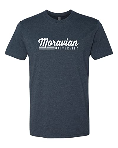 Moravian University Soft Exclusive T-Shirt - Midnight Navy