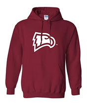 Load image into Gallery viewer, Winthrop University Mascot Hooded Sweatshirt - Cardinal Red
