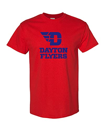 University of Dayton D Dayton Flyers T-Shirt - Red