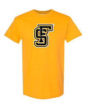 Load image into Gallery viewer, Framingham State University FS T-Shirt - Gold
