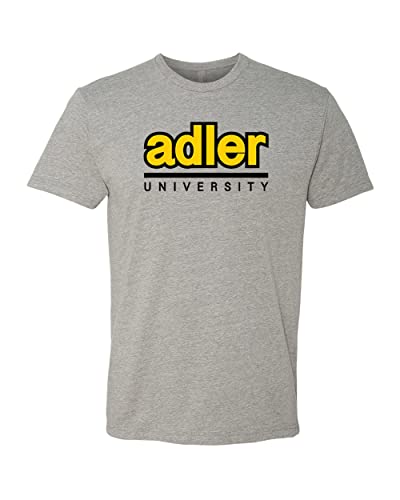 Adler University Soft Exclusive T-Shirt - Dark Heather Gray