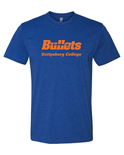 Gettysburg College Bullets Exclusive Soft Shirt - Royal