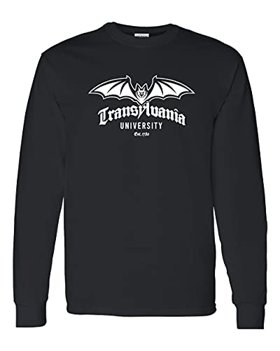 Transylvania University EST One Color Long Sleeve Shirt - Black