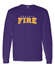 Load image into Gallery viewer, Prairie Fire Knox College Long Sleeve T-Shirt - Purple
