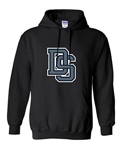 Dalton State College DS Logo Hooded Sweatshirt - Black
