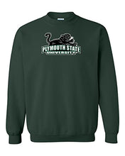 Load image into Gallery viewer, Plymouth State University Mascot Crewneck Sweatshirt - Forest Green
