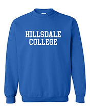 Load image into Gallery viewer, Hillsdale College 1 Color Crewneck Sweatshirt - Royal
