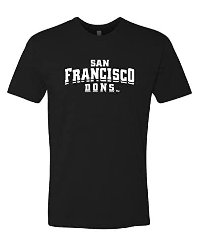 University of San Francisco Dons Soft Exclusive T-Shirt - Black