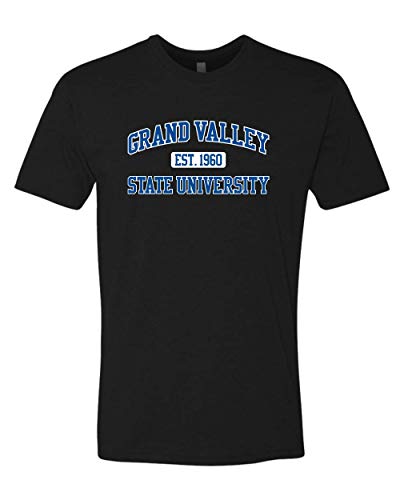 Grand Valley State University EST Two Color Exclusive Soft Shirt - Black