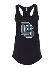 Load image into Gallery viewer, Dalton State College DS Logo Ladies Tank Top - Black
