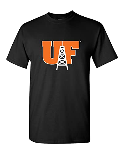 University of Findlay UF Two Color T-Shirt - Black