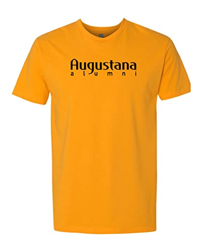 Augustana College Alumni Soft Exclusive T-Shirt - Gold