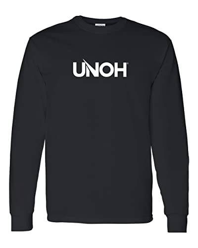 University of Northwestern Ohio UNOH Logo Long Sleeve Shirt - Black