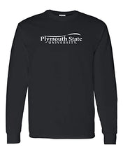 Load image into Gallery viewer, Plymouth State University Long Sleeve Shirt - Black
