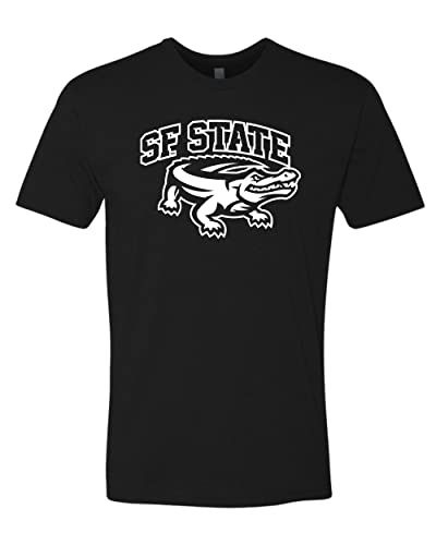 San Francisco SF State Gators Exclusive Soft Shirt - Black