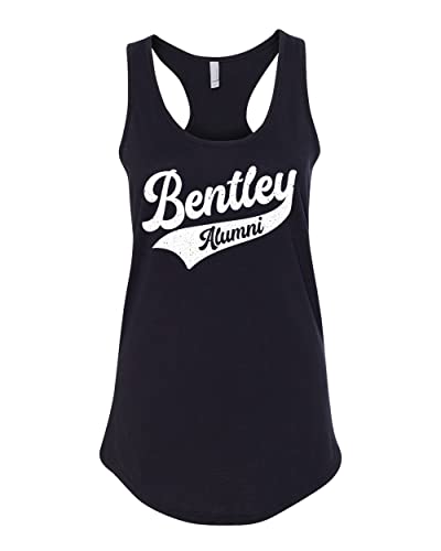 Bentley University Alumni Ladies Tank Top - Black