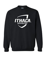 Load image into Gallery viewer, Ithaca College Bombers Crewneck Sweatshirt - Black
