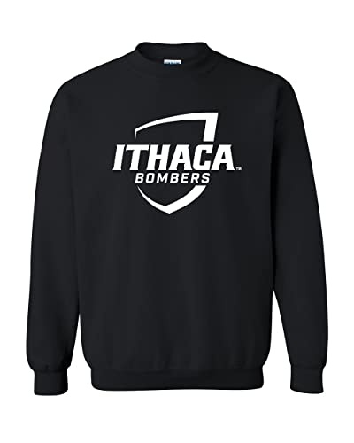 Ithaca College Bombers Crewneck Sweatshirt - Black