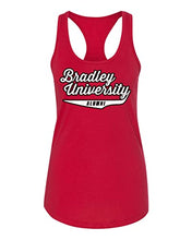 Load image into Gallery viewer, Bradley University Alumni Ladies Tank Top - Red
