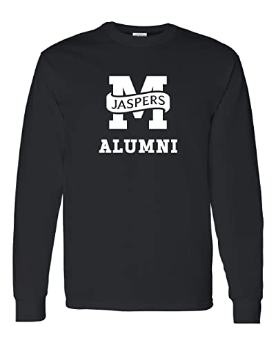 Manhattan College Alumni Long Sleeve Shirt - Black