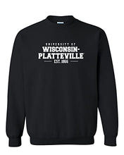 Load image into Gallery viewer, Wisconsin Platteville Pioneers Crewneck Sweatshirt - Black
