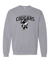 Load image into Gallery viewer, Columbus State University Cougars Grey Crewneck Sweatshirt - Sport Grey
