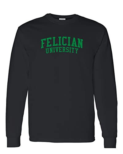 Felician University Long Sleeve Shirt - Black