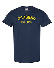 Load image into Gallery viewer, Drexel University Dragons Vintage 1891 T-Shirt - Navy
