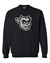 Load image into Gallery viewer, Bradley University Kaboom Full Color Crewneck Sweatshirt - Black
