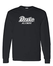 Load image into Gallery viewer, Drake University Alumni Long Sleeve Shirt - Black
