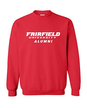 Load image into Gallery viewer, Fairfield University Alumni Crewneck Sweatshirt - Red
